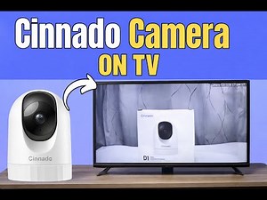 Cinnado D1 Security Camera on TV - STEP-by-STEP