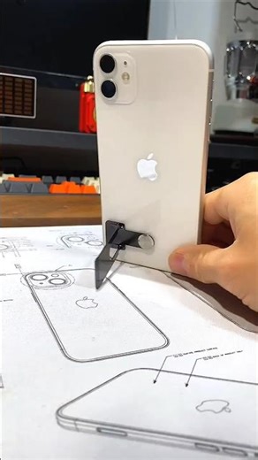 "The Thinnest Mobile Stand Ever – Genius Design!"