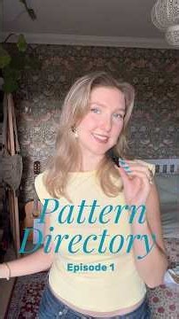 SEWING PATTERN DIRECTORY: Episode 1 🪡🧵