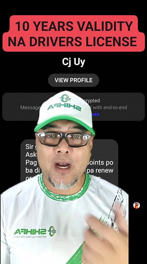 1K reactions · 26 shares | 10 YEARS VALIDITY NA DRIVERS LICENSE #reelsvideoシ #reelsviralシ #fbreelsvideo #reelsviral #fb #everyone #ElPresidente #LamangAngMayAlam #RoadSafety #highlights #ShihfaPhilippines | Mario Montalban | Facebook