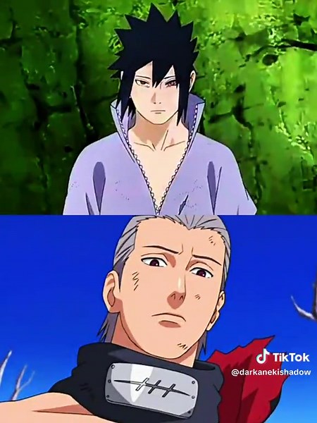 うちはサスケと鳴門の対決