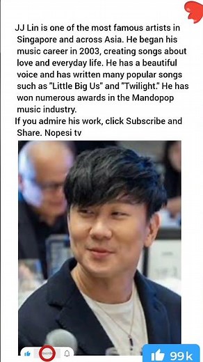 JJ Lin is one of the most famous artists in Singapore and across Asia. He began his music career i