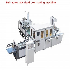 [Hot Item] Shoes/Gift Boxes Making Helper-Full Auto Rigid Box Making Machine