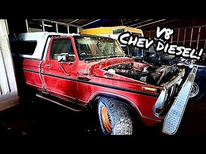 Will it START? V8 Chev Powered Ford F-250 Truck SITTING for 12 YEARS