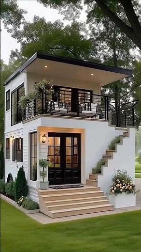 This Tiny House has a Massive Rooftop Terrace 🤯