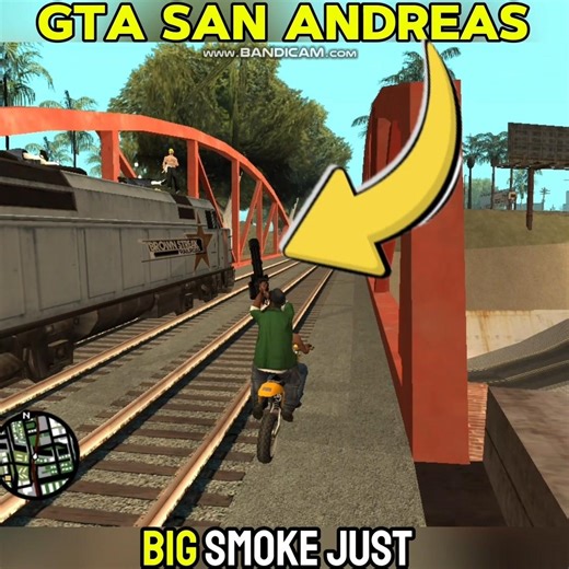Big Smoke Uses Minigun to Destroy Vagos on Train 😲