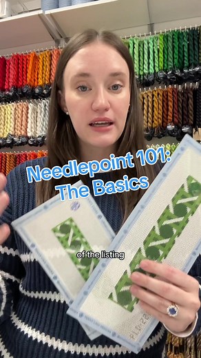 Needlepoint 101! Lets talk all things needlepoint in our How To Needlepoint A Beginner's Guide series! Everything shown in this video can be purchased on our site 💙