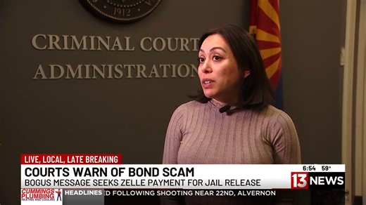 Scam Alert: Fake Bond Payment Calls & Texts The Judicial Branch has uncovered a new scam targeting families of people in custody. Fraudsters posing as court officials or law enforcement are calling or texting to request bond payments via Zelle or other electronic methods. Important to know: • The Court and MCSO will never ask for bond payments by phone, text, or electronic transfer. • Bonds can only be posted in person with the Maricopa County Sheriff’s Office. If you receive a call or text like