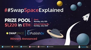 #SwapSpaceExplained Contest and Giveaway Winners Announced - $1,220 in ETH Rewarded!