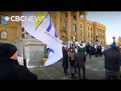 Alberta lawyers protest provincial decisions