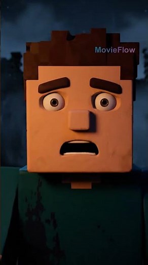 🔥 Minecraft Horror Night – Steve Faces the Dark Creature in the Forest