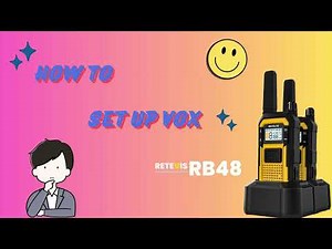 HOW TO SET UP VOX ON RETEVIS RB48