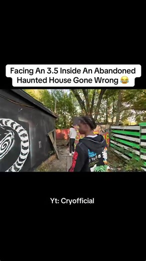 Cry on Instagram: "Facing An 3.5 In Abandoned haunted house Gone wrong 😂 New Video Out Now Link In Bio (Yt:Cryofficial)❤️ #cryofficial #viral #reels #youtube"