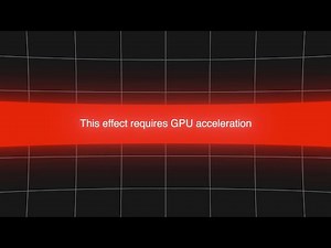 fix this annoying GPU acceleration error in after effects