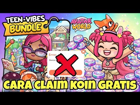 CARA CLAIM KOIN GRATIS BAGI YANG ERROR CLAIM DI AVATAR WORLD PAZU