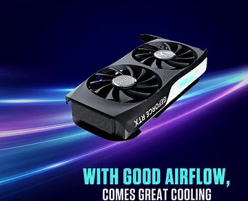 The ZOTAC GAMING GeForce RTX 4060 series models have compact bodies with well-ventilated designs that enable greater cooling by ensuring hot air can exhaust quickly with little resistance. #LoveGaming #PowerTheWin #ZOTACGaming #RTX4060 #PcBuild #GamingPC #PcSetup #Tech #PcHardware #PcComponents #PcGaming | ZOTAC | Facebook