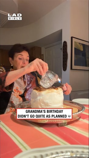 LADbible on Instagram: "A birthday to remember 😅⁠ ⁠ flambéing is both a cooking technique and a bit of theatre. It involves adding alcohol (like rum or brandy) to a hot dish and igniting it to create a dramatic flame, which quickly burns off the alcohol while enhancing flavour and aroma.⁠ ⁠ Classic desserts like Crêpes Suzette, Baked Alaska or Christmas pudding often use this method to add a rich, caramelised finish. When done right, flambéing adds depth to the dish.⁠ ⁠ 🎥: Viralhog⁠ ⁠ #ladbibl