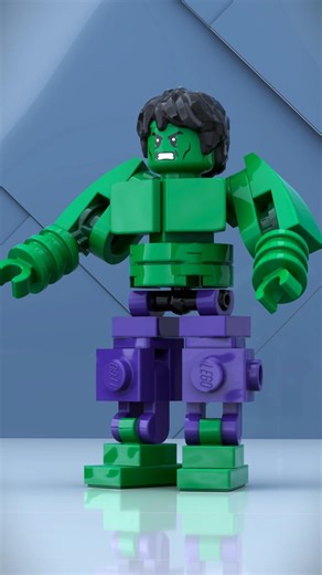 Lego Hulk 💚 #stopmotion #animation