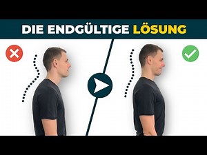 Vorgeschobenen Kopf wegtrainieren & Nackenschmerzen lösen