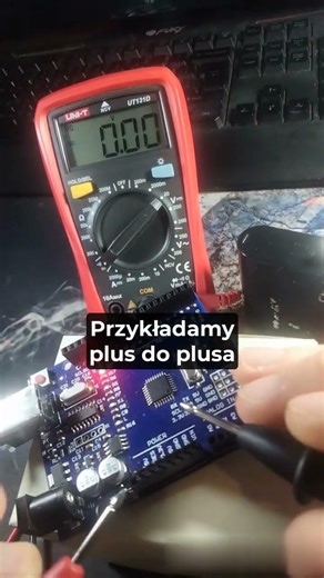 Jak zmierzyć napięcie multimetrem? #arduino #electronic #tutorial