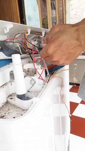 Assalaamu'alaikum. Washing machine repair Perbaikan mesin cuci | Suhamrul Suyaeni