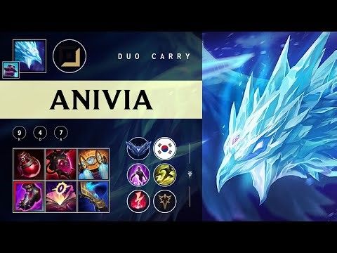 Anivia Carry vs Lucian - KR Diamond Patch 25.24