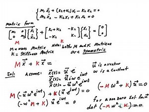 Multi degree of freedom systems