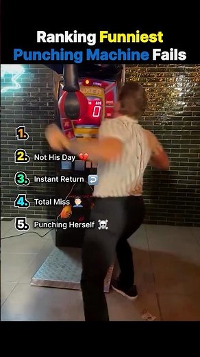 Ranking Funniest Punching Machine Fails 💀