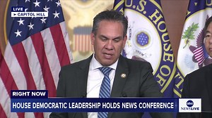 136K views · 2.1K reactions | HAPPENING NOW: House Democratic leadership holds a news conference. https://abcnews.go.com/Politics/live-updates/trump-admin-live-updates/?id=127993391 | ABC News | Facebook
