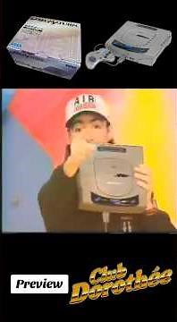Presentation of the SEGA Saturn (Import) by Cyril Drevet on Club Dorothée 🔥 (1994)