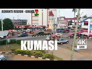 Kumasi is Ashanti Regional Capital of Ghana 4K