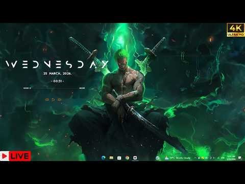 Zoro Live Wallpaper 4K 🔥 One Piece Animated Wallpaper for PC | Free Download