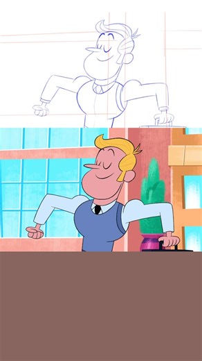 Hayk Manukyan on Instagram: "A few shots I animated for a new episode of Teen Titans Go called Them Jaws for Shark Week. The first episode is currently available online but the whole 5 parts will start airing July 19th. #sharkweek #kingshark #animation #teentitansgo #animator"