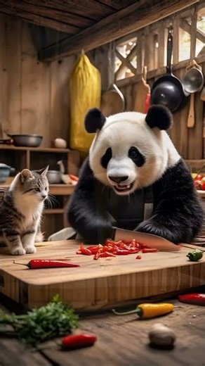 Chef Panda Makes Delicious Homemade Noodles From Scratch! 🐼🍜