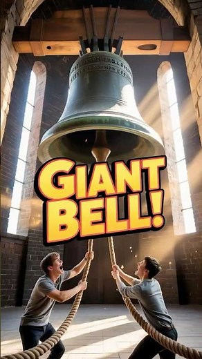 How Giant Church Bells Are Rung | Powerful Bell Ringing Tradition 🔔 #traditional #professorofwhy