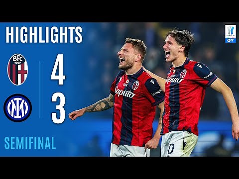 BOLOGNA-INTER 4-3 AP | HIGHLIGHTS | Immobile's penalty seals the win | EA SPORTS FC Supercup 2025/26