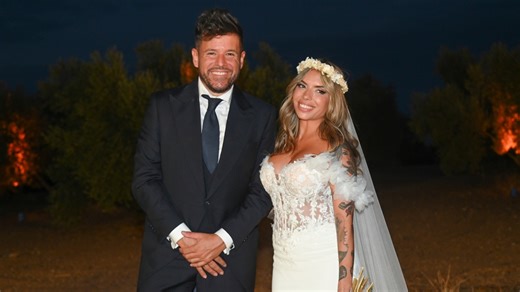 Pablo López y Laura Rubio celebran su segunda boda dos meses después de casarse: sus imágenes más románticas