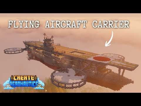 I Built The FLYING AIRCRAFT CARRIER IJN Akagi 2.0 | Create Aeronautics