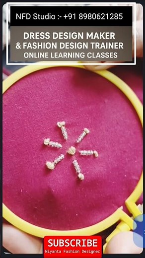 Needle and Thread Latest Video #handembroidery #embroidery #fashion #sewing #diy #handembroidered