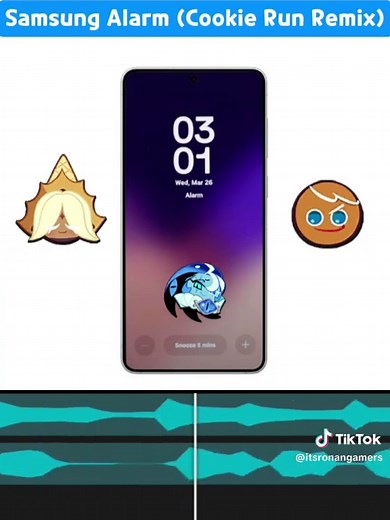 Samsung Alarm: Cookie Run Remix Ringtone