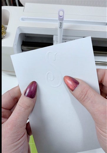 I said what I said 😅 I hate my Cricut foiling tool… except when I use it to emboss 👏✨ This hack gives you that raised, luxe look without an embossing machine and it works so good for cards and layered projects. Cricut crafters, you need to try this. Comment LINK for the full tutorial and I’ll send it over. #cricutcrafters #cricuthacks #cricutmade