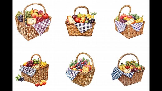 Pack with this Summer Picnic Basket Clipart Bundle, featuring picnic basket designs, ideal for summer crafts. https://craftnest.net/products/summer-picnic-basket-clipart-bundle #PicnicArt #SummerVibes #DigitalArt #Clipart #SummerStyle #OutdoorArt #Creative #SummerFun #Art | CraftNest