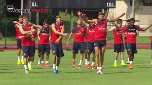 688K views · 848 reactions | It's sweaty work, but the boys are enjoying every moment in Singapore! | Arsenal | Facebook