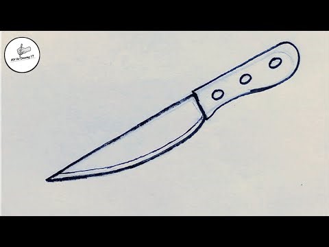 How To Draw A Knife | Step by Step | Easy Pencil Drawing