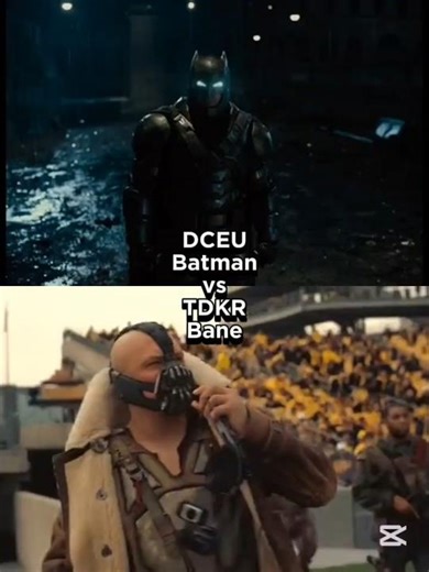 DCEU Batman vs TDKR Bane