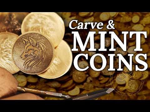 Carving and Minting Custom Coins at Home!