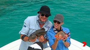 26K views · 266 reactions | We're offshore from Port Douglas with East Coast Angling, and from the get-go, the fish are on the chew! First up, a nice Nanny for Krista, followed by Soren's first-ever GT  Learn more at https://bit.ly/BestMatesFishingTrip Check out everything that we mentioned below  - BCF - Boating, Camping, Fishing - Nova 106.9 - Ash, Kip, Luttsy & Susie - Explore Tropical North Queensland - Mantra PortSea - East Coast Angling | Creek to Coast | Facebook