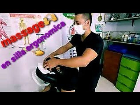 Masaje en silla ergonómica MASAJE EXPRESS 🙌 Curso de masaje en silla ergonómica TÉCNICAS DE MASAJE