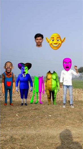 Scary Teacher 3D, Dancing Dancing Big dog, friend, Dancing &Me Correct Head Matching #shorts #vfx