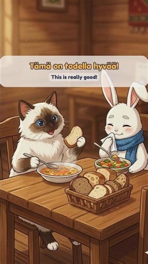 Easy Finnish | At the restaurant - Ravintolassa #finnishvocabulary #learnfinnish